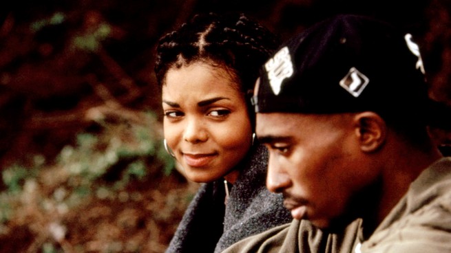 Janet Jackson and Tupac Shakur in "Poetic Justice"