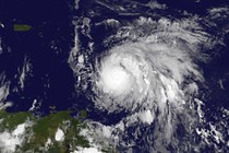 Satellite imagery of Hurricane Maria