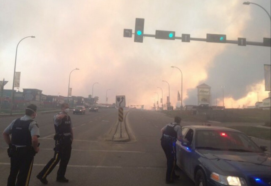 The Massive Wildfire Burning in Alberta The Atlantic