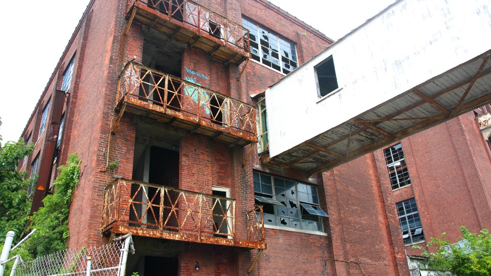 An abandoned factory in Bridgeport