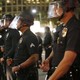 Los Angeles police officers. The LAPD got an F rating from the Campaign Zero scorecard.
