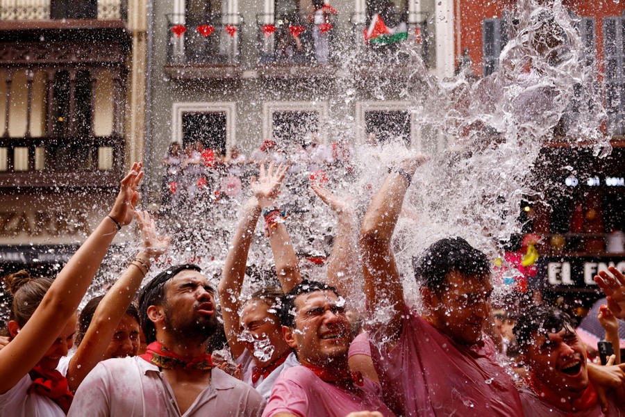 Photos: The Running of the Bulls 2024 - The Atlantic