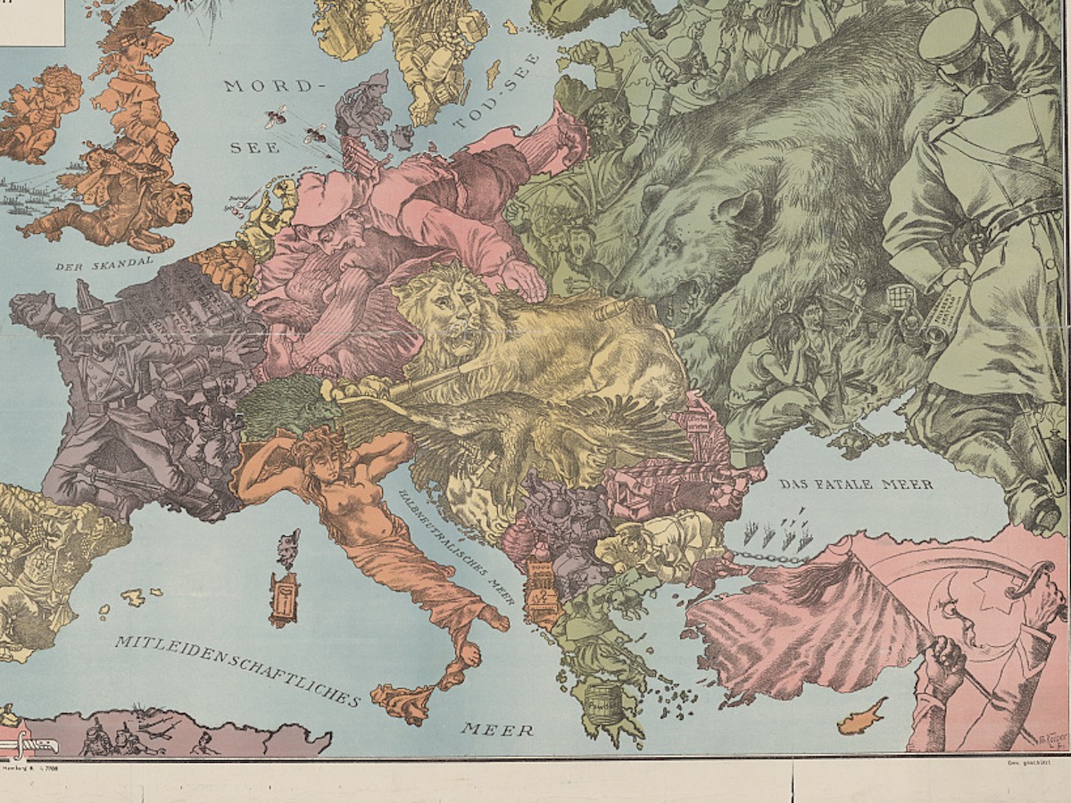 Redrawing The Map Of Europe The Atlantic