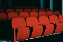 Chairs in a movie theater