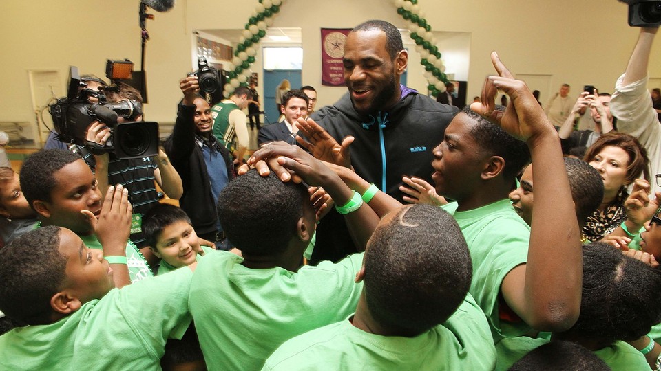 Lebron james foundation clearance