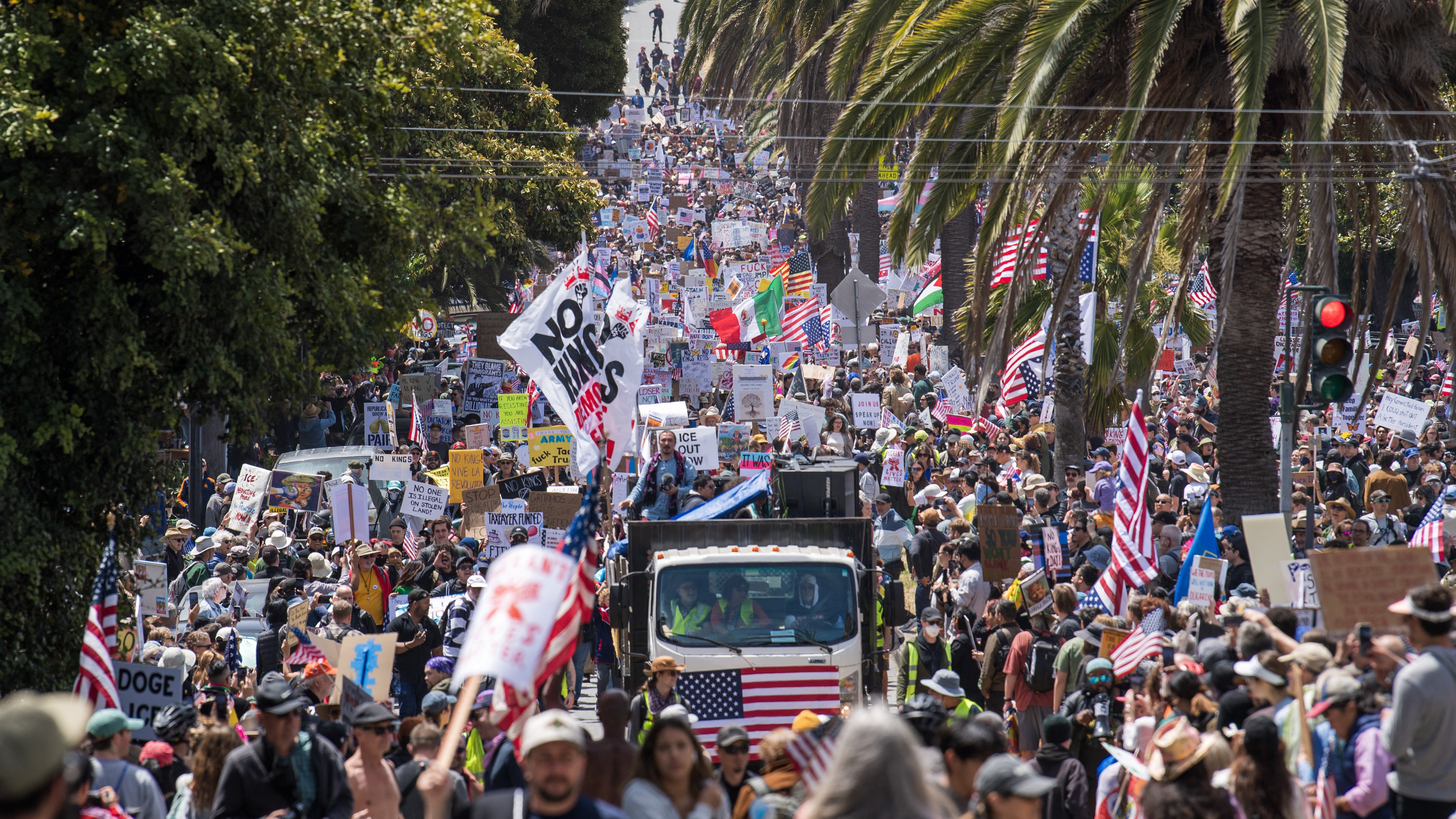 Photos: ‘No Kings’ Protests Across America