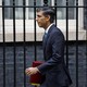 Prime Minister Rishi Sunak leaving 10 Downing Street on October 26.