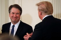 President Trump introduces the Supreme Court nominee Brett Kavanaugh.