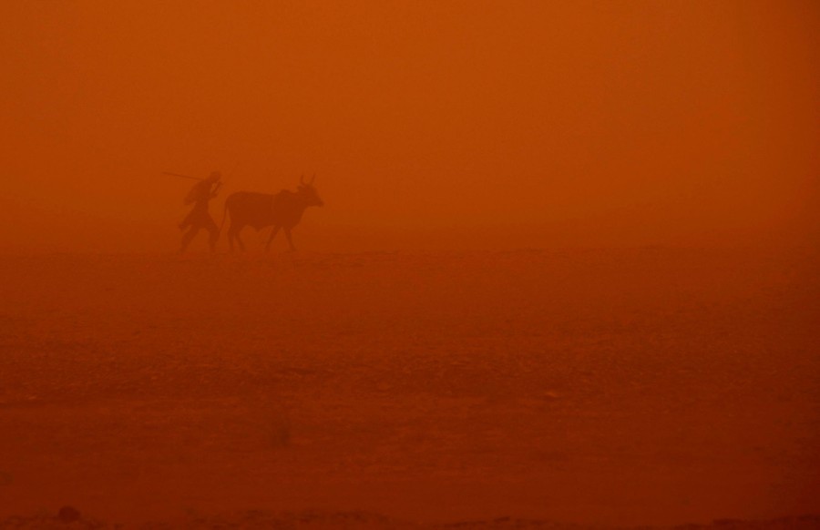 The Strange Beauty Of Sandstorms The Atlantic