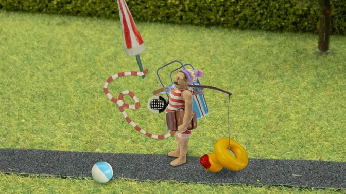 John Dillermand goes on vacation