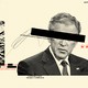 An illustration featuring an image of George W. Bush with part of his face redacted.