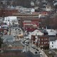 The downtown streets of New London, Connecticut