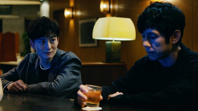 Masaki Okada and Hidetoshi Nishijima in "Drive My Car"