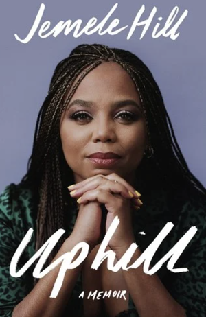 Book cover of Jemele Hill's memoir "Uphill."