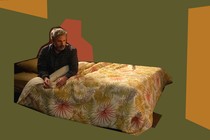 Steve Carell in bed