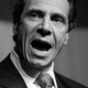 New York Governor Andrew Cuomo pointing and speaking
