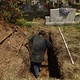 Jesus Torres digs graves at La Piedad Cemetery in McAllen, Texas.