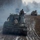 Tanks maneuvering in Ukraine