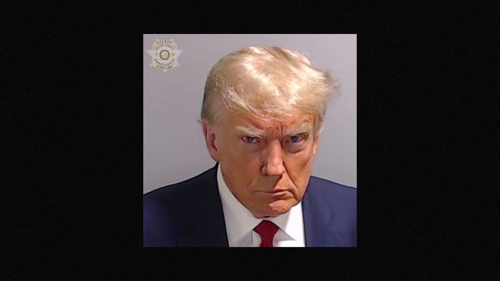 Trump Mug Shot Wanted for President Stainless Steel Travel Mug