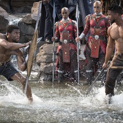 Still from the 2018 film 'Black Panther'