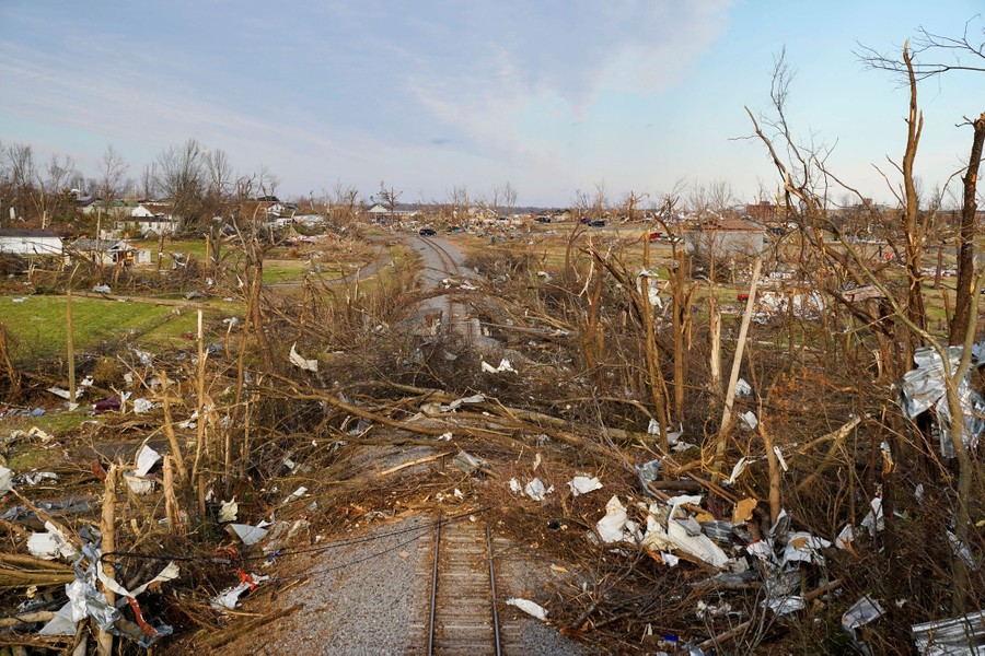 The Aftermath Of The Devastating Tornado Outbreak In Kentucky