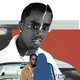 Collage of torn images of Puff Daddy