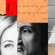 collage of Giorgia Meloni, Dante, Mussolini