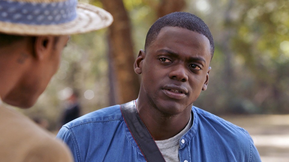 Daniel Kaluuya, in a scene from the movie "Get Out."