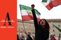 People protest against the Iranian government in Rome, Italy on March 1, 2026.