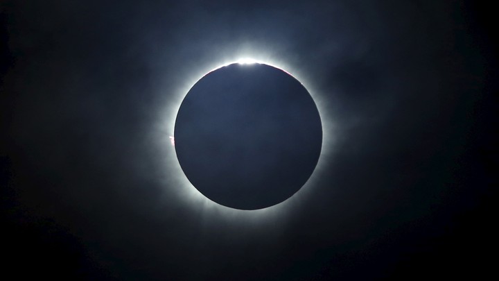 A total solar eclipse