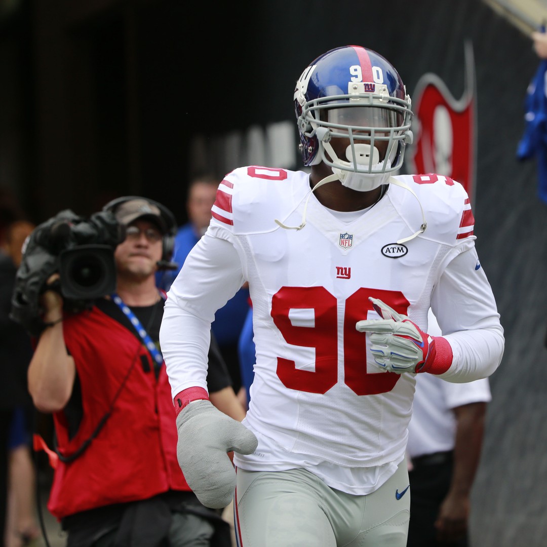 Jason Pierre-Paul takes no issue with fewer snaps as Giants get healthy 