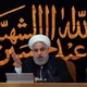 Hassan Rouhani speaks in Tehran.