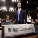 Mark Zuckerberg at a congressional hearing