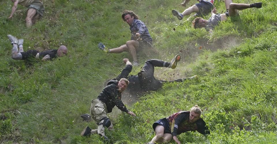 The 2023 Cooper’s Hill Cheese-Rolling Race