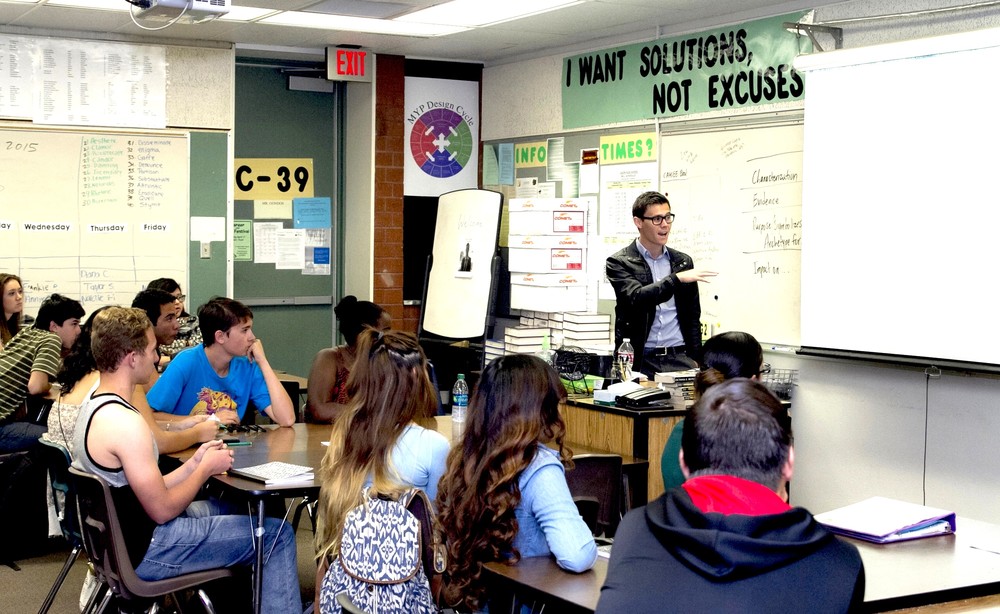 The AVID Program at Cajon High School in San Bernardino, California