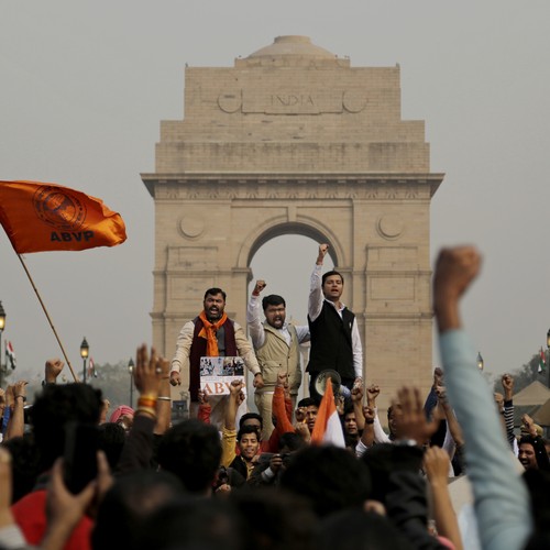An Indian Student Leader Is Charged With Sedition Over Protests At