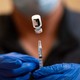 Vaccine needle and vial