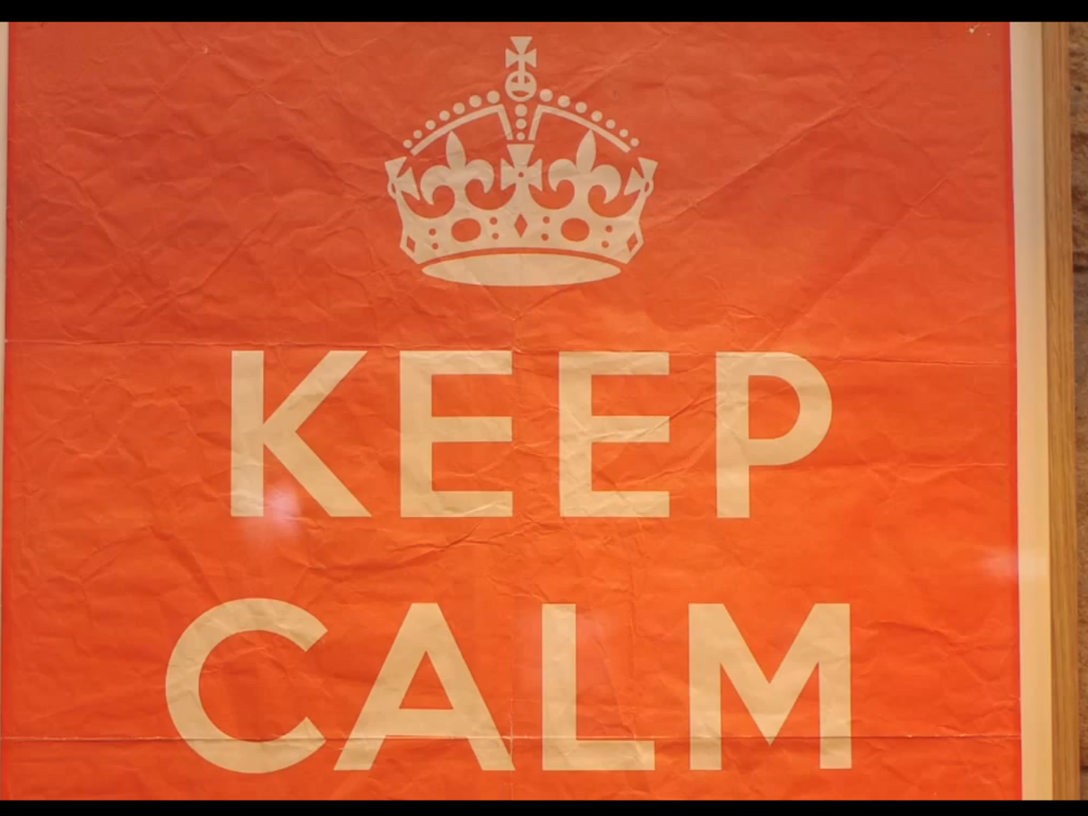 The Story Behind the Iconic 'Keep Calm and Carry On' Poster - The ...