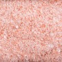 A close-up of pink Himalayan salt crystals
