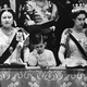Prince Charles with his Aunt, Princess Margaret (right), and his Grandmother, Elizabeth the Queen Mother, at the 1953 coronation of his mother, Queen Elizabeth II.