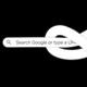 google search bar twisted up