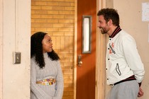 Quinta Brunson and Bradley Cooper in “Abbott Elementary”