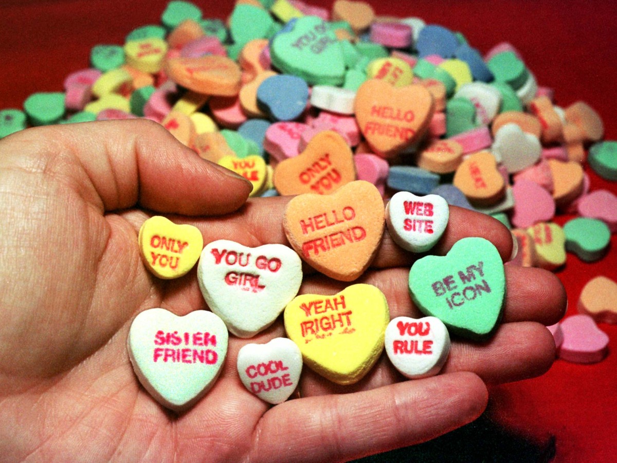 Sweet Talk: The Chalky Anthropology of Candy Hearts - The Atlantic