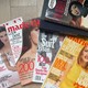 Beauty magazines and books for women from the 1990s. Courtesy of the author. 
