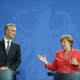 German Chancellor Angela Merkel and NATO Secretary-General Jens Stoltenberg
