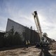 Construction along part of the U.S.-Mexico border 