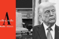 Photo illustration of President Trump and the Oval Office