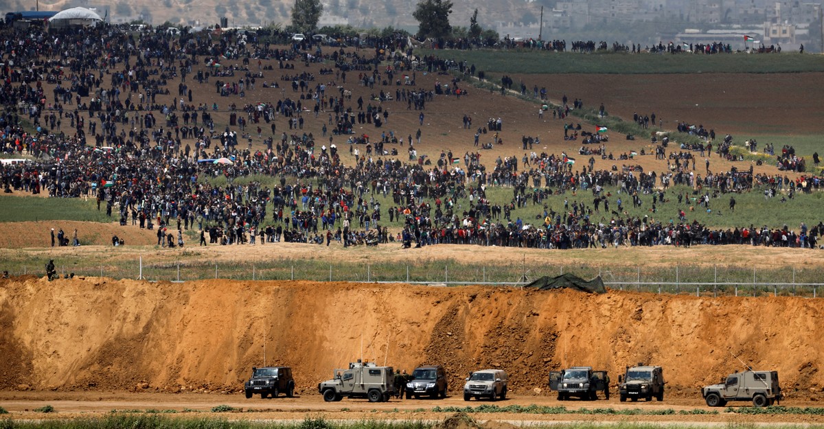 A Palestinian March Along Israel's Border Turns Fatal - The Atlantic