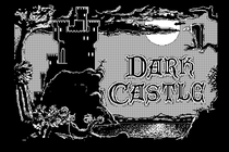 A screenshot of the 1986 Macintosh computer game Dark Castle