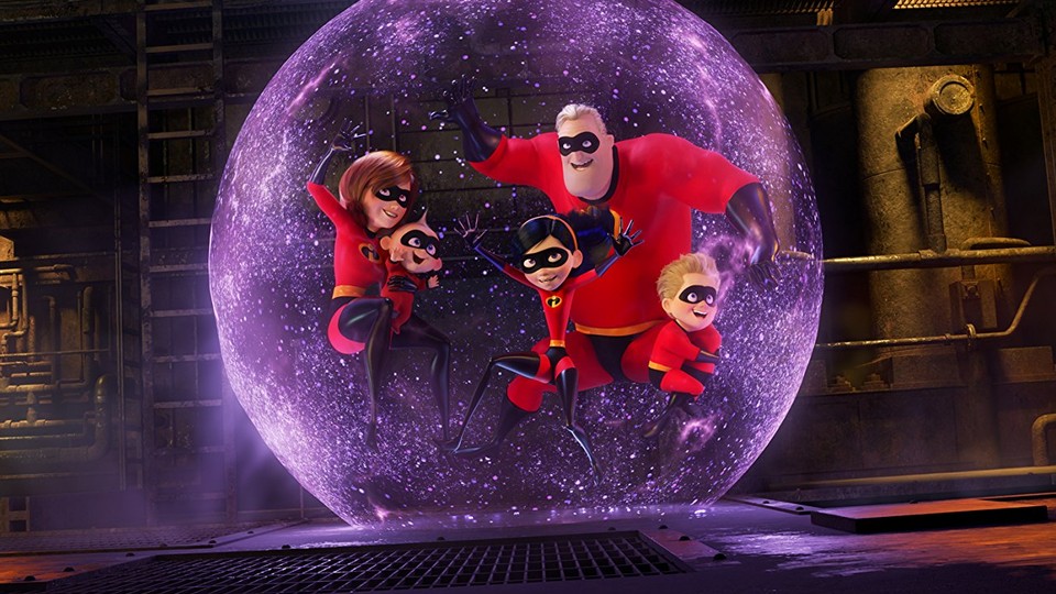 A still from 'Incredibles 2'